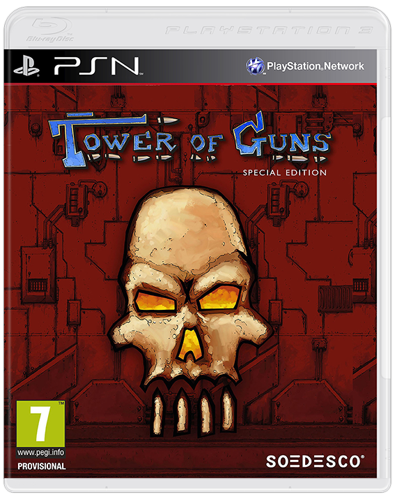 Tower of Guns box art for Playstation 3
